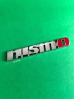 โลโก้ NISMO ขนาด 12.5x1.9 cm. สีเงิน งานโลหะ