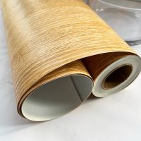 6m Waterproof Yellow Oak Wood Grain Contact Paper for Furniture Refurbish Pvc Wallpaper Self Adhesive Oilproof Removable Sticker