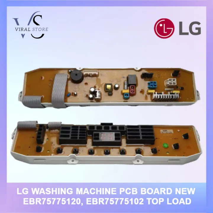 LG washing machine pcb board new EBR75775120, EBR75775102 Top Load