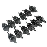 12 Pcs New Plastic Liquor Spirit Pourer Free Flow Wine Bottle Pour Spout Stopper MAZI888