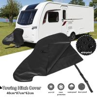 【CW】■  Hitch Cover Trailer Tow Coupling Lock Breathable Dust Snow Dustproof Protector Car Styling