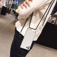 （A Boutique）สร้อยคอซิลิโคน Crossbody เชือก TPU สำหรับ OPPO RENO 4Z 5G A92S A79 A77 A72 A52 A92 A73 F5โทรศัพท์กรณี