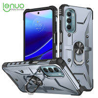 Lenuo Moto G สไตลัสเคสสำหรับโมโตโรล่าโทรศัพท์ในรถยนต์สำหรับตัวดูดแม่เหล็ก5กรัม5กรัม/กรัมบริสุทธิ์/กรัมฝาครอบพร้อมตัวยึดแบตสำรองป้องกันการกระแทก TPU + PC กันลื่นอย่างหนัก