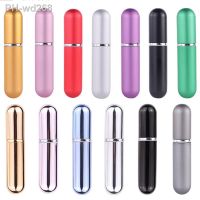 【CC】○☸  3/5/10/20pcs 5ml Refillable Perfume Bottle Aluminum Atomizer Spray perfume refill bottle travel