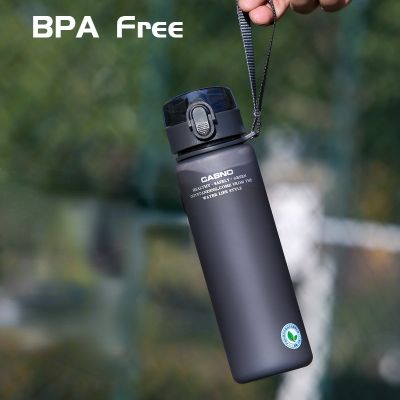 【jw】✲┋☊  BPA Bottle 400ml 560ml Plastic Cup Leak Proof Drink Bottles Childrens Outdoor Frosted