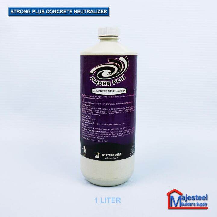 Strong Plus Concrete Neutralizer 1Liter (Majesteel) Lazada PH
