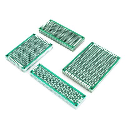 【YF】ↂ☸  20pcs/lot PCB Prototype Board 5x7 4x6 3x7 2x8cm Side Printed Circuit Protoboard Electronics