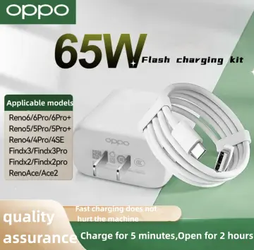 65W SUPERVOOC Cargador Cargador para Original OPPO Fast Charger