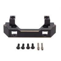 Brass Front Bumper Mount Servo Mount for TRX4 -4 1/10 RC Crawler Car Upgrade Parts Accessories