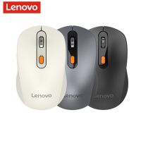 ZZOOI Lenovo Howard Rechargeable Bluetooth Mouse Wireless Dual Mode Type-c Fast Charge White Mouses Vertical for Laptop Gaming Setup