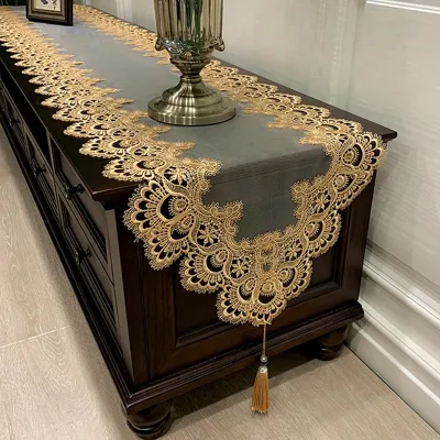 Textile Lace Tablecloths Table Tv Cabinet Cover Table Runner - Table Tablecloth - Aliexpress