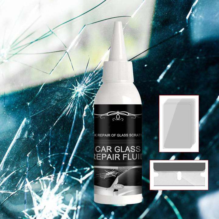 Car Windshield Repair Glue Glass Scratch Vehicle 50ML Lazada PH