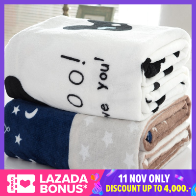 LS [คลังสินค้าพร้อม] Soft Warm ออกแบบนิ่มเล็กผ้าห่มขนแกะพรมขนาดเล็กเตียงโซฟา