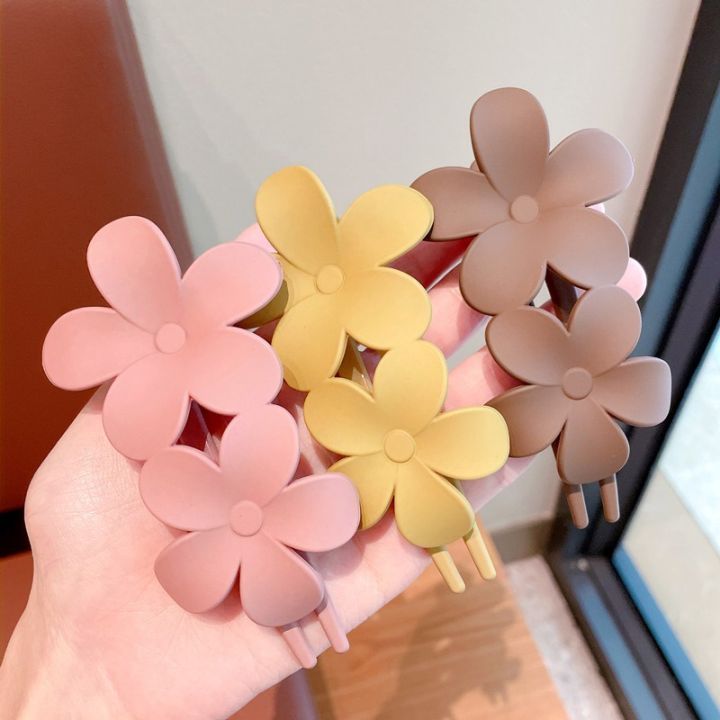 น่ารักดอกไม้เล็ก-ๆ-ม้วนเกาหลีฤดูร้อนแฟชั่นสาวกิ๊บติดผม