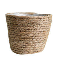 Grass Planter Basket Indoor Outdoor Flower Pots Cover Plant Containers for Home Storage Baskets