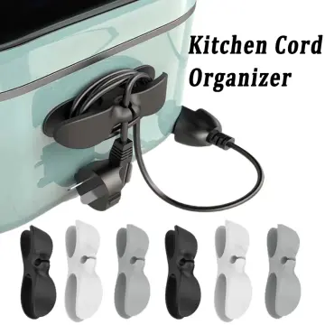 Cord Organizer for Kitchen Appliances,Cord Bundlers for Appliances Cord Hider,Wire Keeper Around for Cable Management, Appliance Cord Wrap for Kitchen
