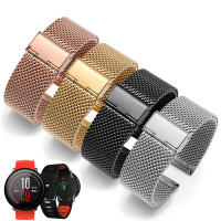 Milanese Watch Band Link สร้อยข้อมือสายรัดข้อมือ18 20 22 24มม. ตาข่ายสแตนเลสหญิง20มม. 22มม. Universal Milanese Watchband