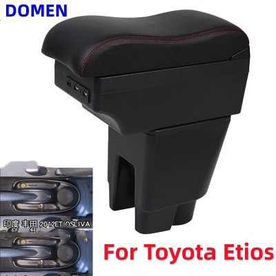 hot！【DT】☽❖♀  Etios armrest box Etiosliva car dedicated USB charging Ashtray Car Accessories