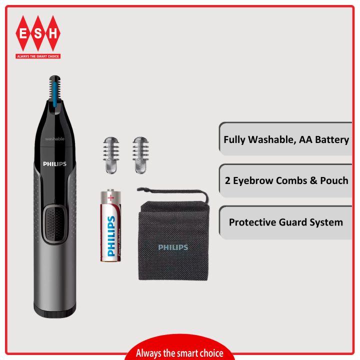 Philips NT3650 Series 3000 Nose, Ear & Eyebrow Trimmer Lazada