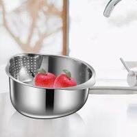 【LZ】☽♘ﺴ  Coador coador para legumes arroz carne e carne Washer Bowl Cozinha