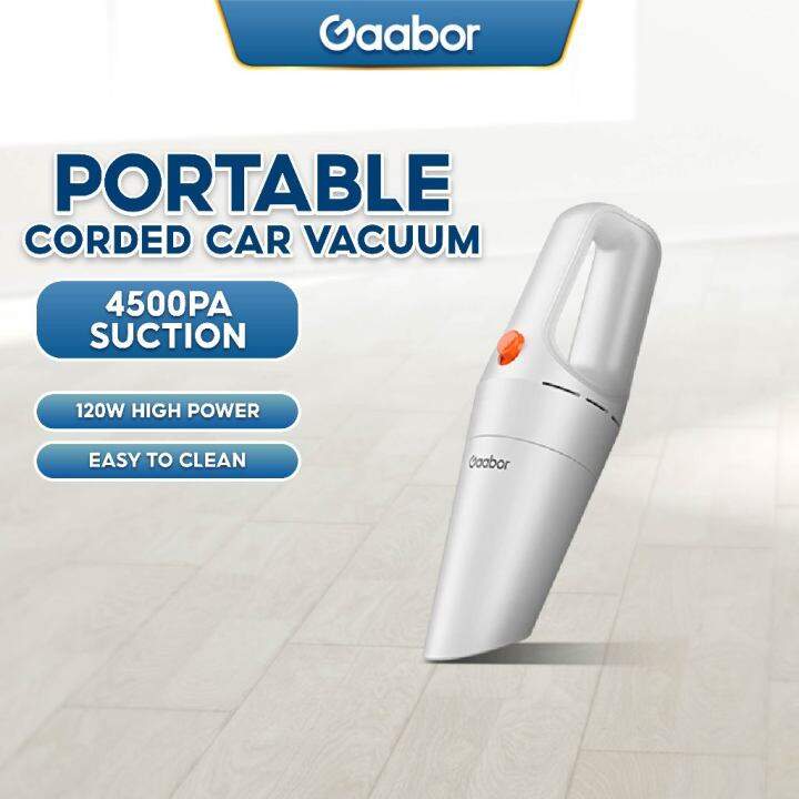 Gaabor Portable Car Vacuum Cleaner (Corded) Lazada PH