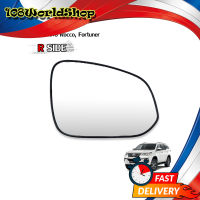 เนื้อเลนส์กระจก ข้าง ขวา ใส่ Toyota Hilux REVO SR5 Fortuner 2015 - 2019 Right Wing Side Door Mirror Glass Len Hilux Vigo Rocco SR5, Fortuner 4x2 4x4 2015-2019 Toyota Toyota  ขนาด 15.5x2.5x20 จำนวน 1 Piece Hilux Revo Rocco SR5, Fortuner 4x2 4x4 ปี2015 - 20