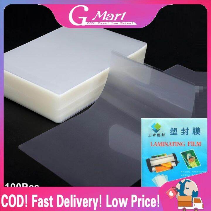 ⭐【LazTop Seller】【 100PCS/Lot 】A4 Clear Thermal Laminating Pouches