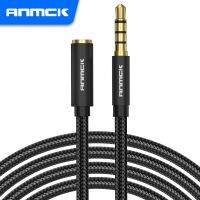 Anmck Headphones Extension Cable Jack 3.5mm Audio Aux Cable 3.5 mm Female Splitter Speaker Extender Cord For Earphone Adaptor Cables