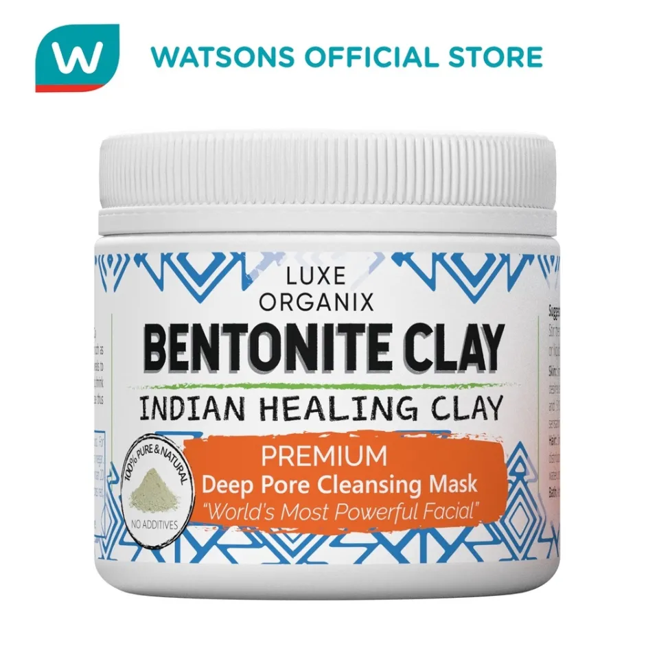 LUXE ORGANIX Bentonite Clay Mask 200g