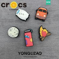 cross jibbitz charms แคมป์ปิ้งซีรีส์ DIY อุปกรณ์เสริมรองเท้าสําหรับ cross แฟชั่นเครื่องประดับ