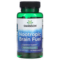 Swanson Nootropic Brain Fuel 60 Veggie Capsules