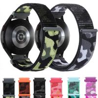 svsfbtdj 20mm 22mm Nylon Loop Strap For Huawei Watch 4/3/GT3 Pro Camouflage Bracelet Belt Amazfit GTR/Stratos/GTS4 Samsung Watch 5/4 Band