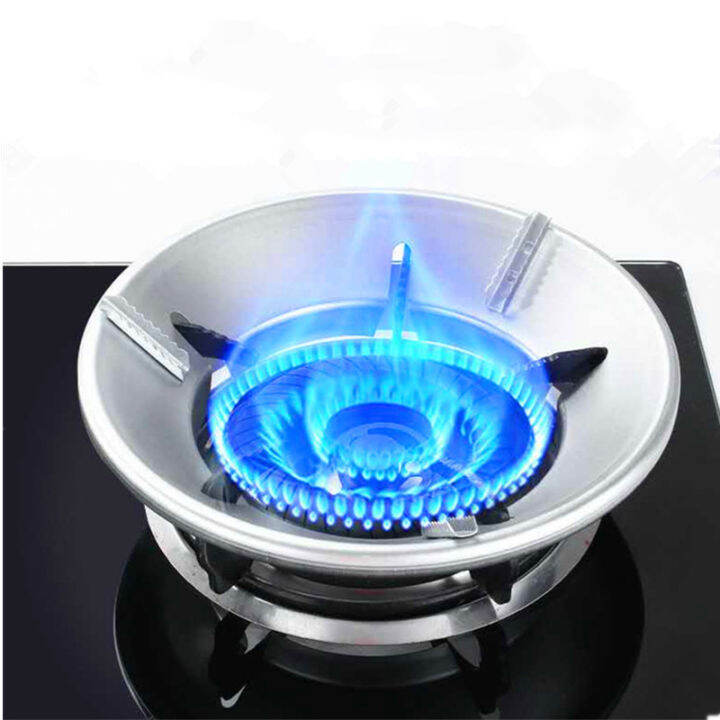 Metal Gas Stove Windshield Polyfire Energy Saving Hood Kitchen Gas