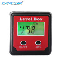 Durable Digital Inclinometer Spirit Level Protractor Angle Gauge Meter Bevel