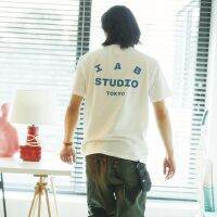 IAB Studio เสื้อยืดแขนสั้นพิมพ์ลายโตเกียวรอบคอหลวมจำกัดเสื้อยืดคู่รัก PING1สก๊อตตี Cameron1 PXG1 Callaway1❇ความเคารพ