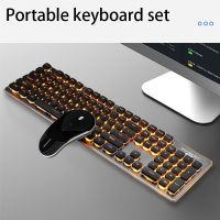 ZY Electronic World Store hot-selling keyboard and mouse set no noise simple suitable for office learning