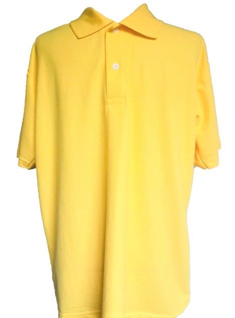 เสื้อปกสีเหลือง-เสื้อโปโลสีเหลือง-เสื้อคอปกผ้าลาคลอส-สินค้าใหม่