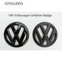 XSD 2ชิ้นตรารถยนต์ VW Passat ด้านหน้าและด้านหลังโลโก้สีดำมันวาวสำหรับ VW Volkswagen รุ่น Passat