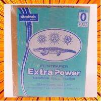 กระดาษทราย ขัดไม้ ตราจระเข้ 3 ดาว (Extra power) มีหลายเบอร์ เบอร์ 0-5 แพ็คละ 1 กุรุส กรณีสินค้ามีสี ไซท์ เบอร์รบกวนลุกค้าทักมาสอบถามหรือเเจ้งที่เเชทก่อนสั่งสินค้าด้วยนะคะ