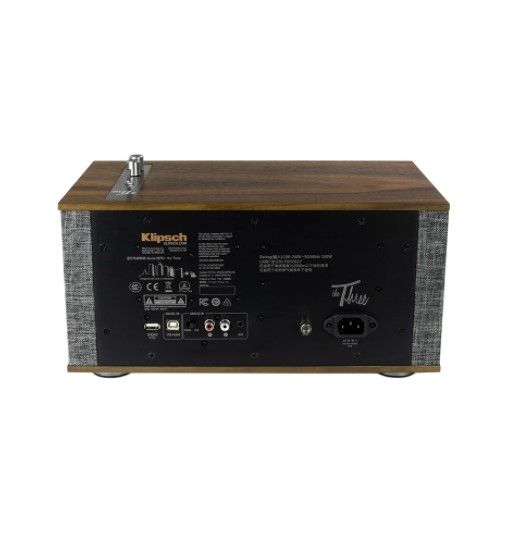 bluetooth-speaker-ลำโพงบลูทูธ-klipsch-the-three-ii-walnut