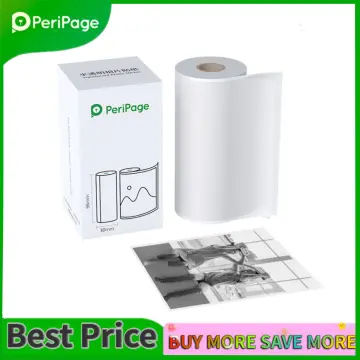 PeriPage 77 x 30mm Self-Adhesive Thermal Paper Sticker BPA-Free