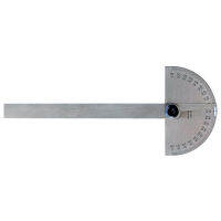 Mitutoyo 968-202 Protractor, 1 Degree Grade, Semi-C, Round Head