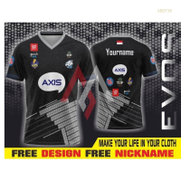 New！2023！Evos Esports Mpl Season 9 Indonesian Car Legend Pubg Freefire Aov Free Nickname Full Print 2023 High quality products （Freeprinting of names）