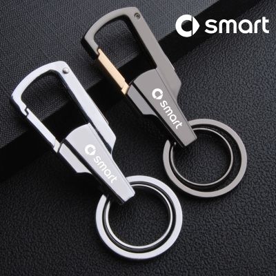 ◈✿ For Smart 451 Brabus Smart Fortwo 453 Forfour Beer Bottle Opener Keychain Multifunctional Zinc Alloy Key Ring Car Play Keyring