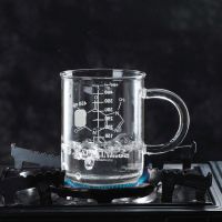 ▨✚ Borosilicate Glass Measuring Cup Graduated Caffeine Beaker Mug - Mug Handle Glass - Aliexpress