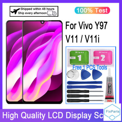 สำหรับ Vivo Y97 V11 V11i จอแสดงผล LCD แบบสัมผัสหน้าจอแผงหน้าจอทัชสกรีน