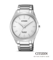 CITIZEN นาฬิกาข้อมือผู้ชาย Eco-Drive BJ6520-82A Super-Titanium Mens Watch (พลังงานแสง )