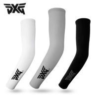 กอล์ฟ PXG แขนเสื้อสำหรับผู้ชายและผู้หญิง,ปลอกแขนกันแดดแบบระบายอากาศสำหรับการขับขี่กลางแจ้งและการขี่แขนน้ำแข็งใหม่ J.lindeberg DESCENTE PEARLY Footbon ANEW Footbon Maluniqlo