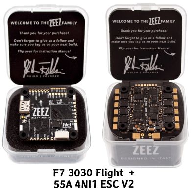 ZEEZ F7 3030 Flight Controller V3 And 55A 4IN1 ESC V3 ESC Set With An On-Board For RC FPV Racing Drone