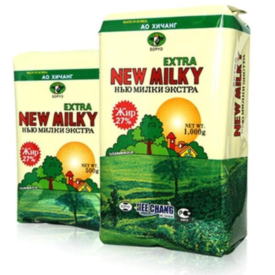 Sữa béo nga new milk extra 1kg, hàng nội địa nga, sản xuất tại hàn quốc - ảnh sản phẩm 1